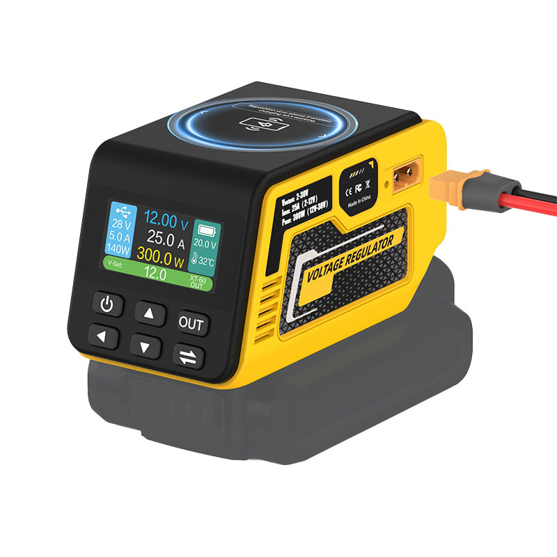 Portable Adjustable Voltage Power Converter