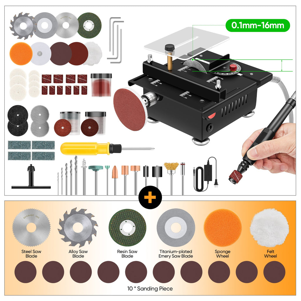 Mini Multifunctional Table Saw - Replacement Consumables Kit