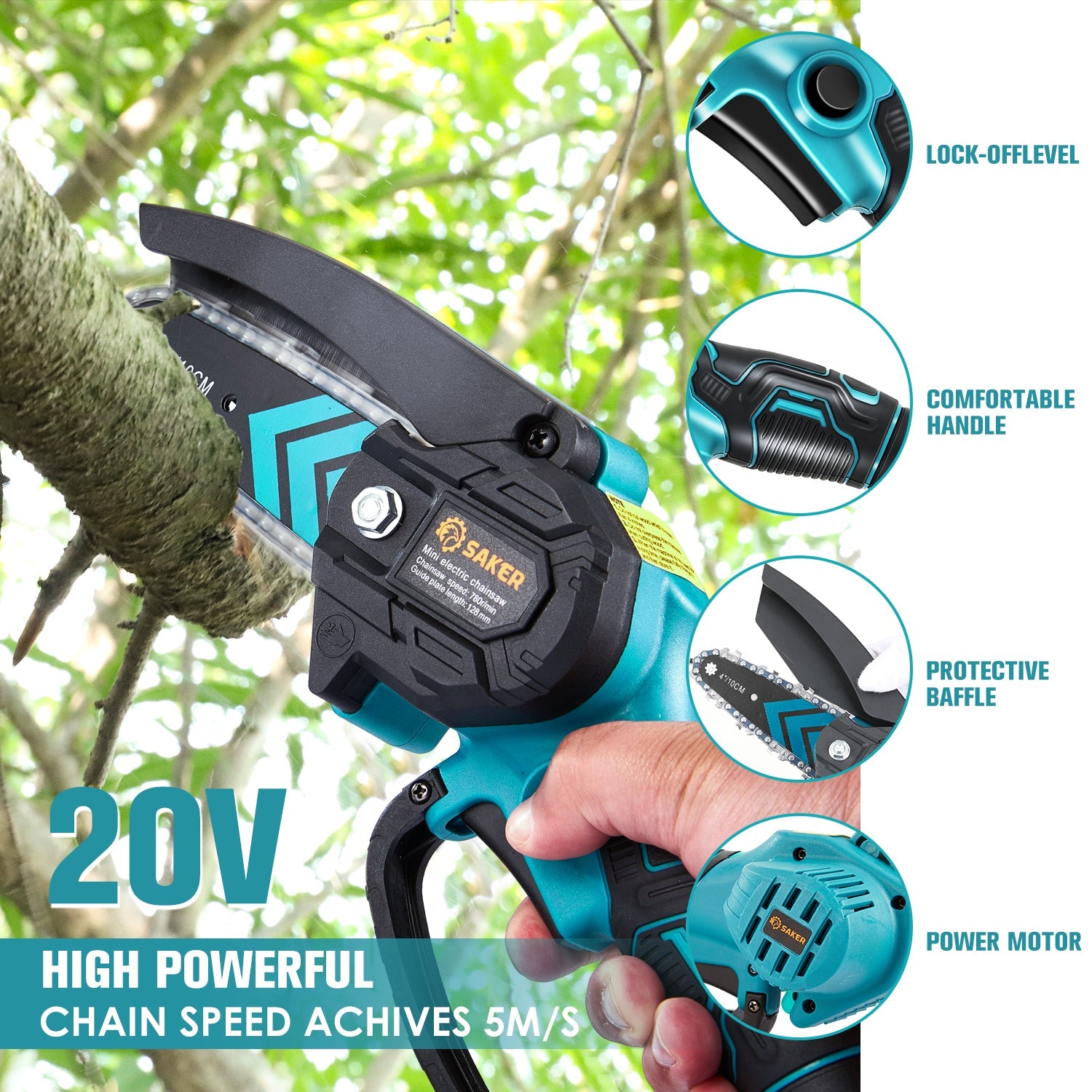 ® Mini Chainsaw