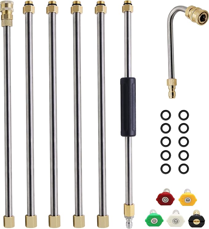 Pressure Washer Extension Wand Set