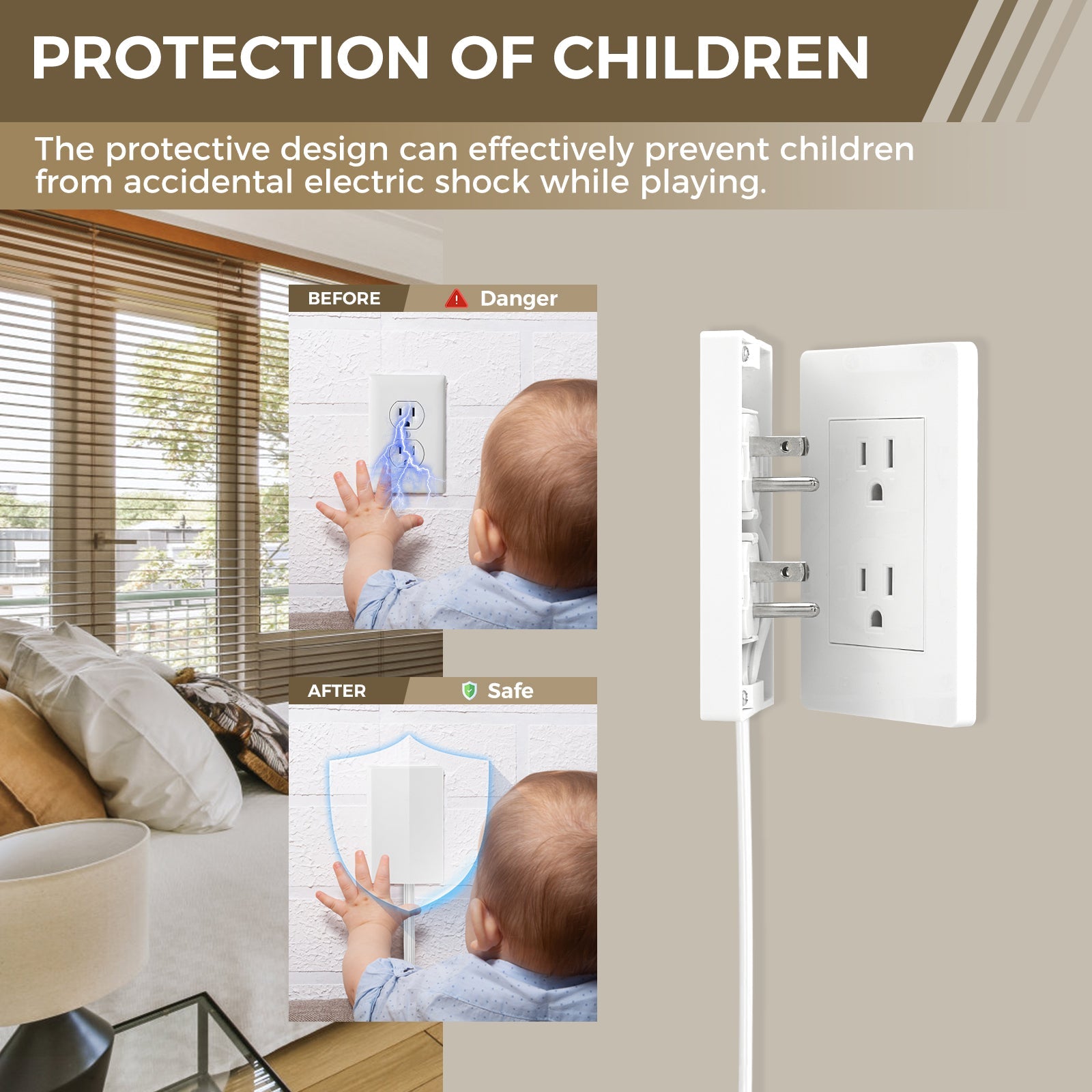 Outlet Concealer Power Strip