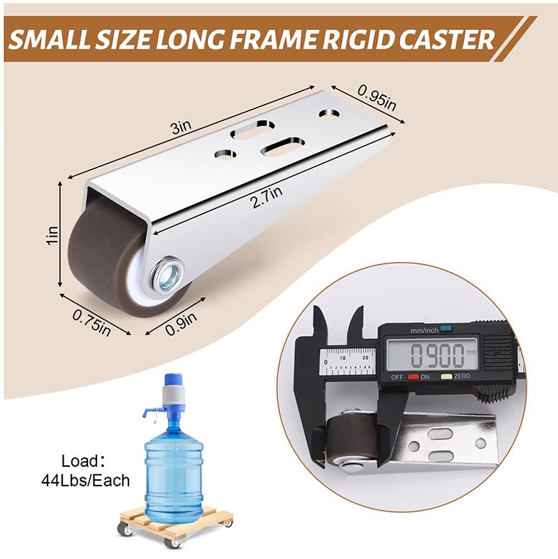 Galvanized Mini Directional Caster