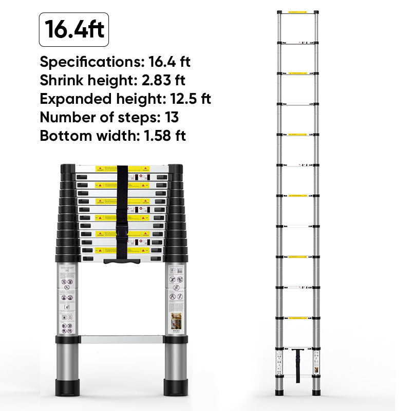 Portable Collapsible Extension Ladder